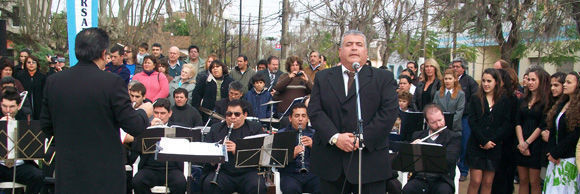 La Banda de Música tuvo su segundo concierto en el año. El primero fue el 17 de agosto.