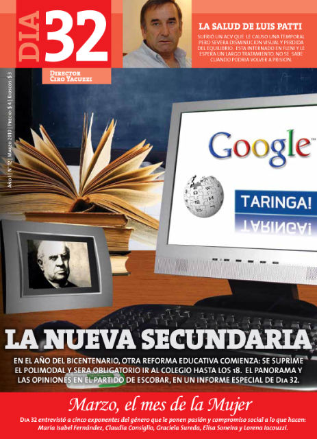 ampliar imagen La tapa de la edición de marzo de DIA 32.