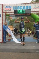 ganador-web Oscar Galíndez, el primero en llegar.