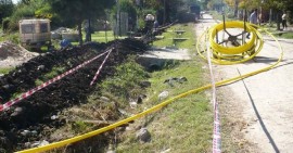 gas-web Ingalfa ya comenzó los trabajos en Matheu.