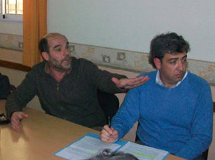 Edgardo Pacentrilli y Hernán González (CCISE).