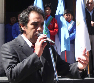 Guzmán dijo que le reclamó asistencia a la Provincia.