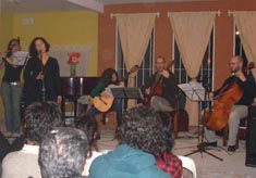 Metejón Malevo presentó su música en Arte Musas.