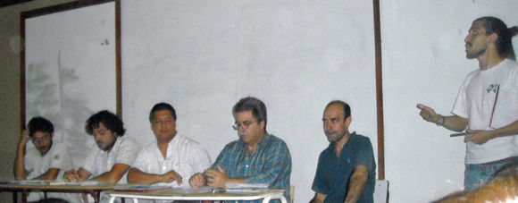 Rodríguez, Oclander, Cantero, Jobe y Gaitán fueron los panelistas convocados por la FUBA.