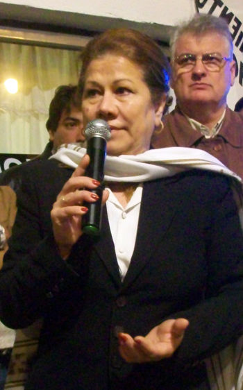 Graciela Camaño, profeta duhaldista en la provincia.