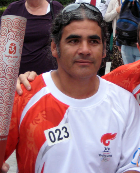En 2008, "Beto" Rodríguez tuvo  en sus manos la antorcha olímpica.