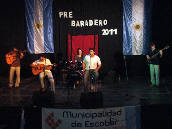 La sala del teatro municipal de Escobar vivió dos jornadas a puro tango y folklore.