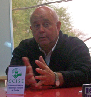 El flamante presidente del Foro, César Alvarez. 