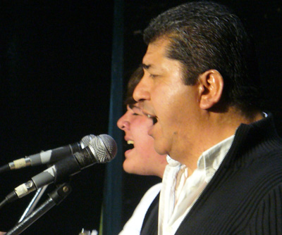 El dúo de Garín se destacó en la Peña de Baradero.
