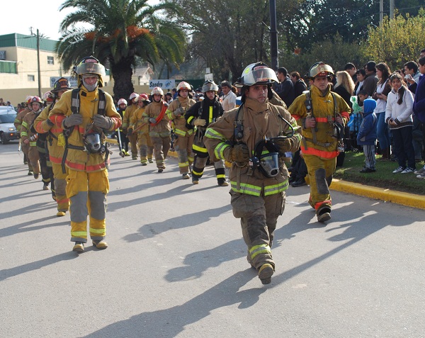El desfile cívico militar tuvo una participación pocas veces vista y duró más de dos horas.
