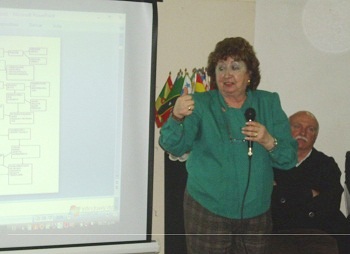 Cristina Minutolo instó a la comunidad escobarense a localizar el lugar donde pernoctó el prócer.