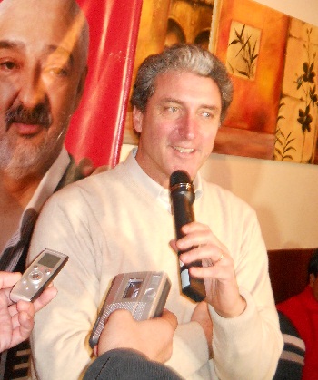 "Pepe" Scioli cenó en Escobar y apoyó a Achával.