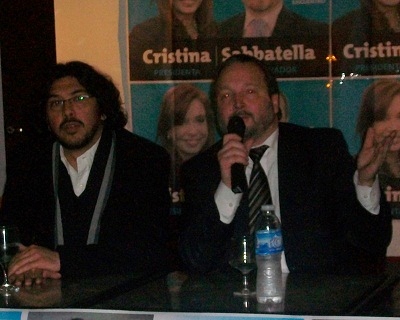 Sabbatella dijo que a Scioli le falta "coraje" para transformar la provincia.