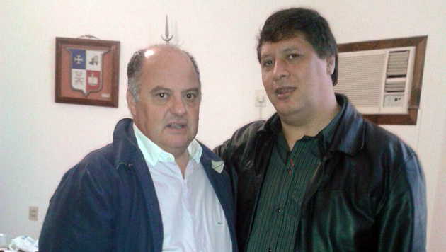 El concejal kirchnerista Hugo Cantero se reunió con el intendente de Exaltación de la Cruz, Adrián Sánchez,