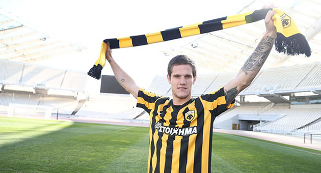 Aurinegro. Bruno Zuculini vestirá los colores del AEK de Atenas hasta junio.